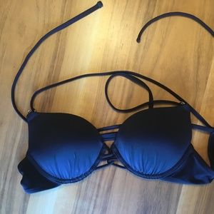 Shade & Shore Black Bikini Top 34B